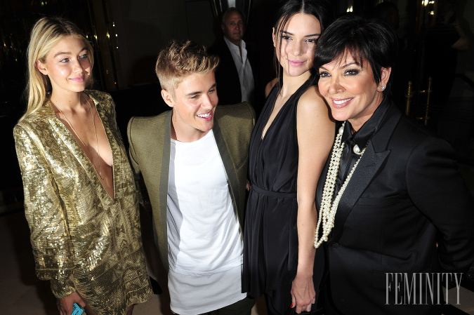 Justin Bieber mal vždy blízko k rodine Kardashian-Jenner