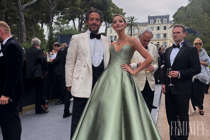 Topmodelka Michaela Kocianová zažiarila po boku partnera v Cannes: Medzi svetovou smotánkou vyniesla róbu od Borisa Kráľa