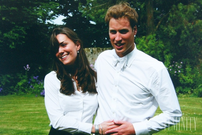 Kate Middleton a princ William z čias, kedy študovali na univerzite