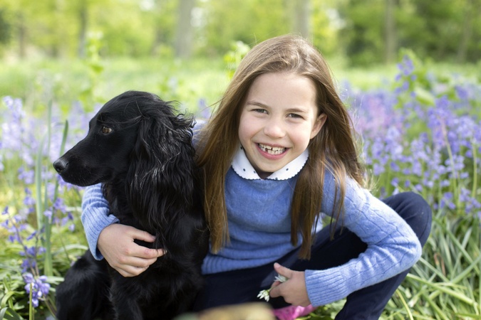 Princezná Charlotte rastie do krásy