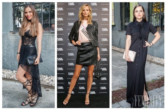 Štýlové letné outfity v znamení elegantnej čiernej