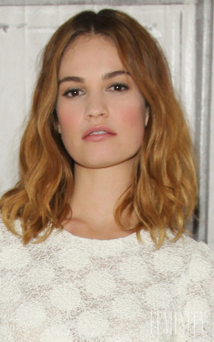 Lily James a jej prevedenie 