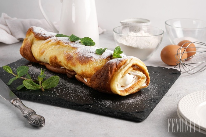 Nadýchané kokosové palacinky