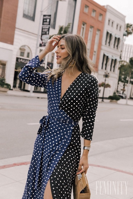 Ikonické wrap dress 5x inak