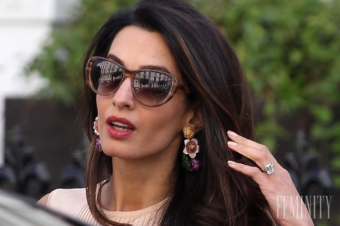 Raňajková rutina Amal Clooney