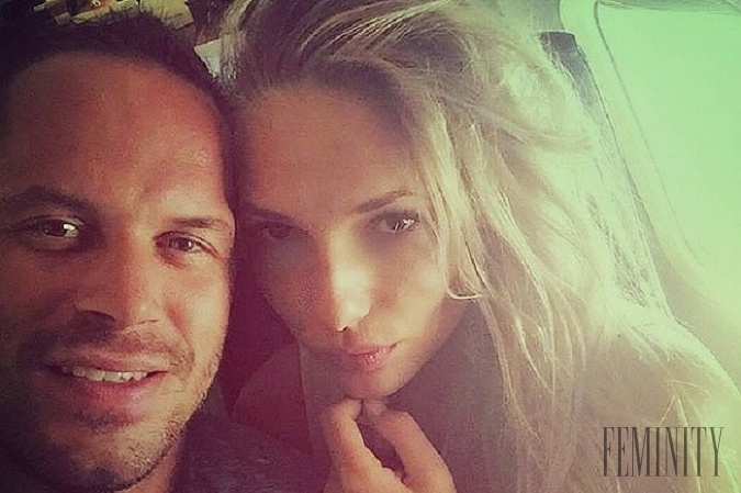 Krásny párik! Sympatický hokejista Dušan Pašek lásku k miss Petre Polákovej už netají