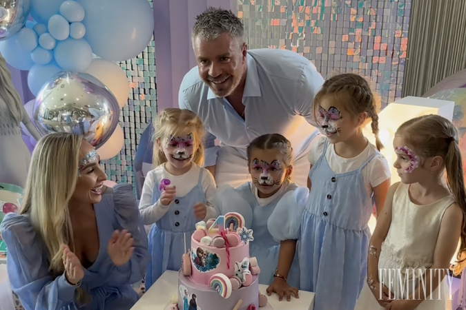 Dcéra Lucie Mokráňovej oslávila 4. narodeniny a rastie z nej malá princezná