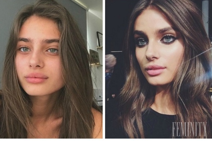 Najmladšia z anjelikov Victoria´s Secret má rovnako mladú, nevinnú a ničím nepoznačenú tváričku aj bez make-upu