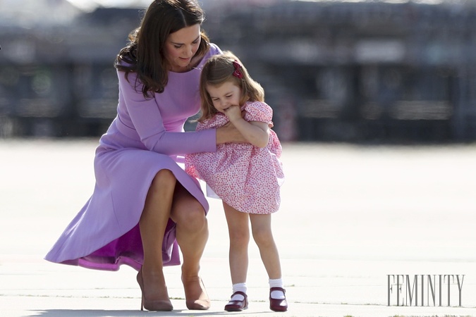 Aj malej princeznej Charlotte sa jedného dňa zídu pomôcky jej mamy