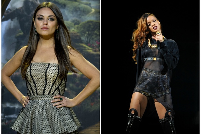Mila Kunis, Rihanna, Najsexi ženy sveta 2013