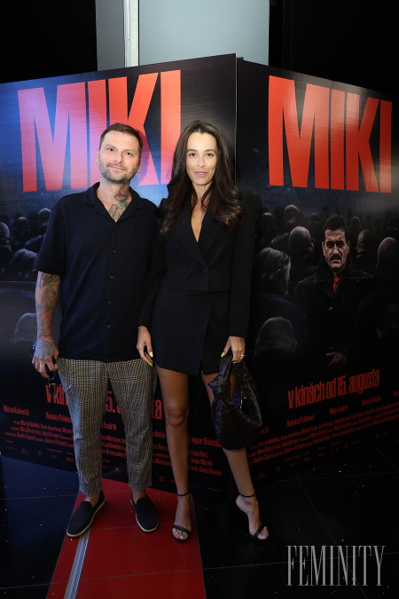 Modelka Silvia Križanová so snúbencom, tatérom Tomym