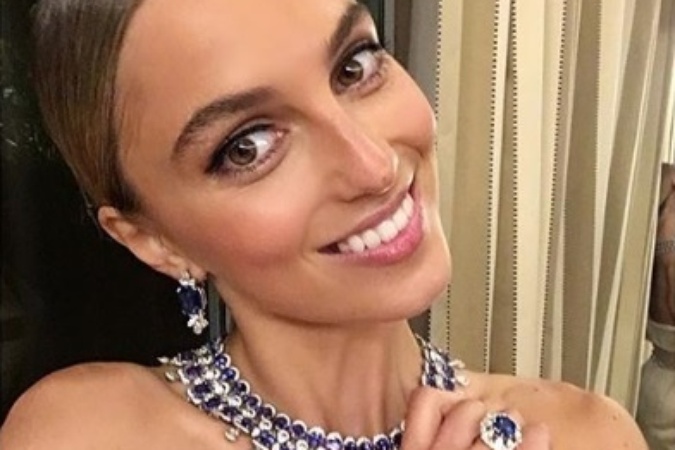 Anjelsky krásna Kristína Činčurová na filmovom festivale v Cannes