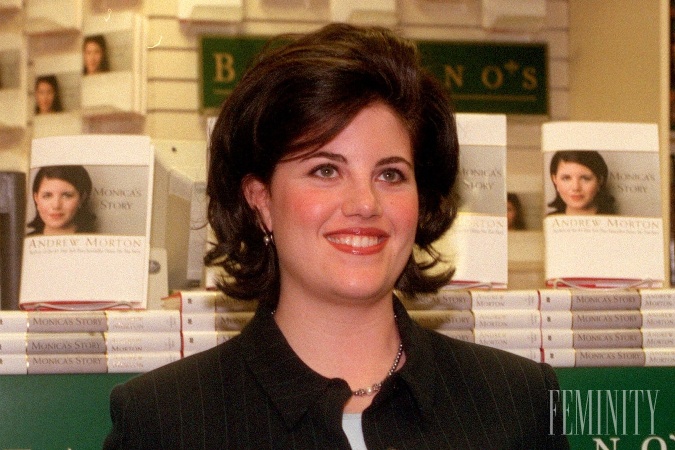 Monica Lewinsky pred sedemnástimi rokmi
