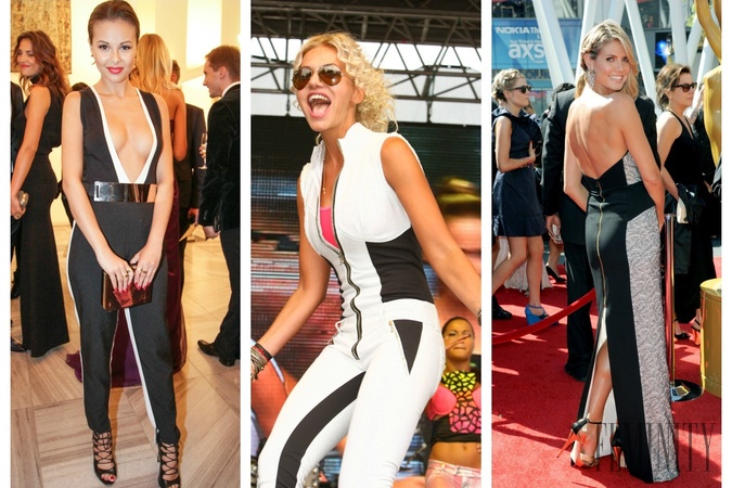 Monika Bagárová, Dara Rolins, Heidi Klum