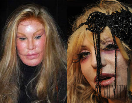 Jocelyn Wildenstein a Courtney Love