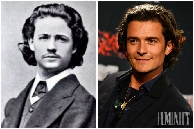 Herec Orlando Bloom sa podobá na maliara a spisovateľa menom Nicolae Grigorescu