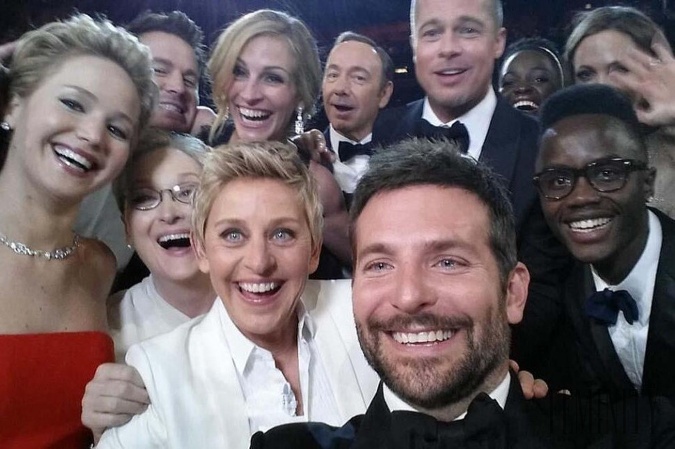 Oscarová selfie 2014