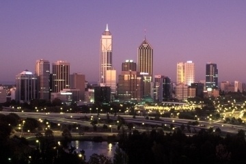 Austrálske mesto Perth