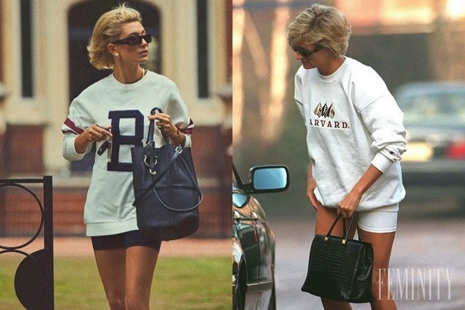 Parížsky Vogue sa inšpiroval retro športovým štýlom princeznej Diany, na ktorú na chvíľu premenil modelku Hailey Bieber