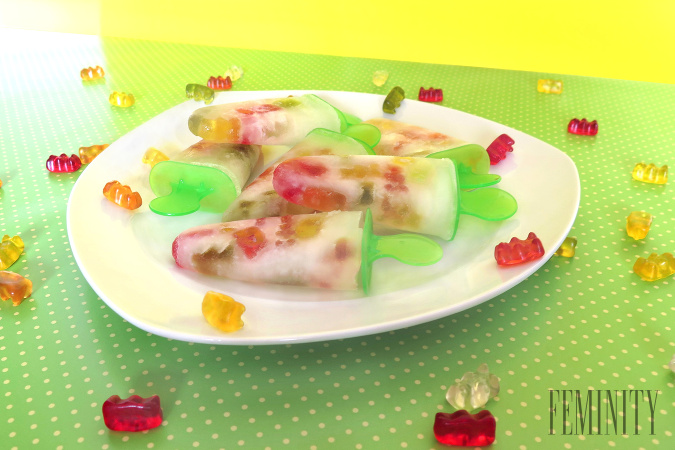 Nankuky z gumenných medvedíkov Haribo