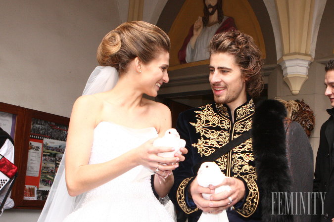 Katka Saganová a Peter Sagan tvoria krásny manželský pár