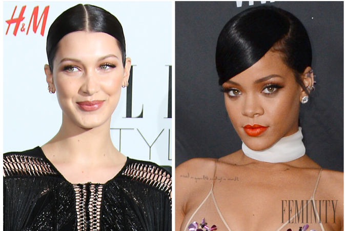 Aj modelka Bella Hadid a speváčka Rihanna svoj vzhľad niekoľkokrát vylepšili