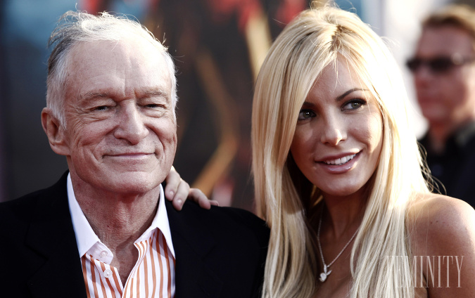 Hugh Hefner a Crystal Harris