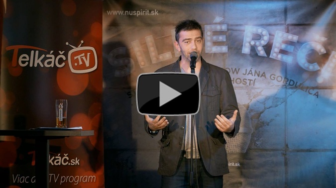 Michael Szatmary a jeho vystúpenie v stand-up comedy show Silné reči