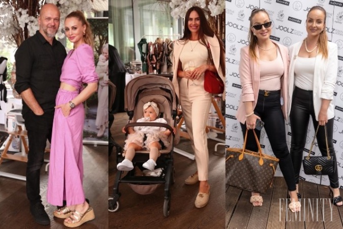 Najštýlovejšie mamičky si nenechali ujsť krst najnovších modelov kočíkov: Twiinsky držia vždy spolu, štýlová Natália Glosíková s dcérkou a ďalšie