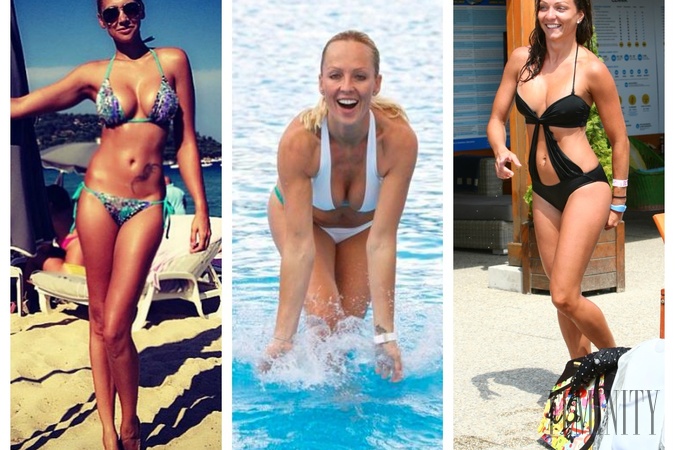 Ivana Kičikoleva (vľavo), Zuzana Belohorcová (v strede) a Alexandra Orviská (vpravo)
