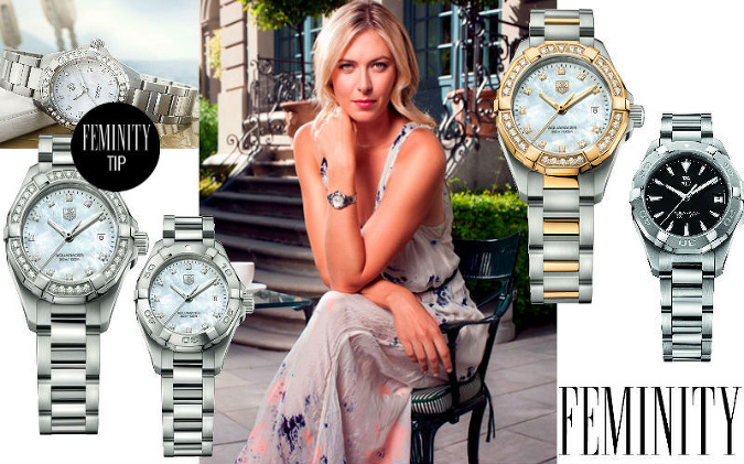 Tag Heuer Aquaracer si obľúbila aj Mária Šarapová a vystihujú športového ducha
