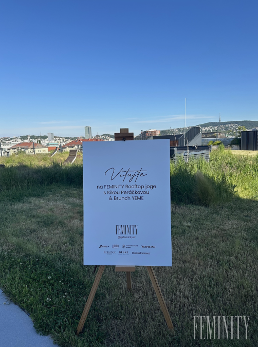 Feminity rooftop joga s Kikou Peráčkovou & Brunch Yeme