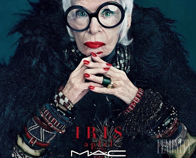 Iris Apfel sa narodila v roku 1921, no stále sa objavuje na titulkách magazínov