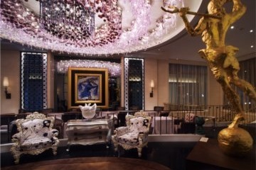 Luxusný hotel Éclat v Taipei v okázalom štýle.