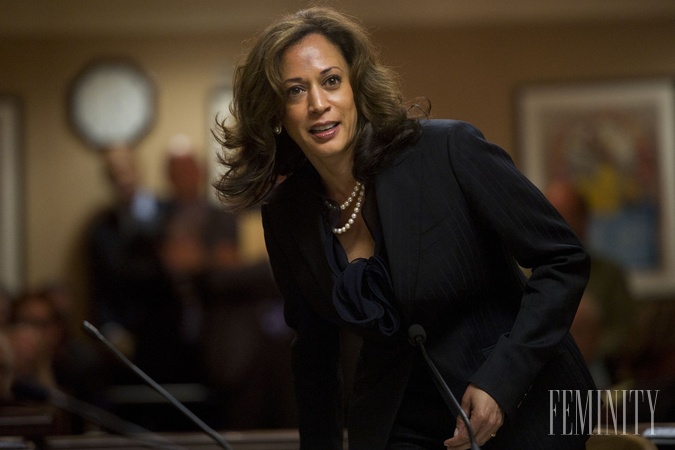 Demokratická kandidátka na prezidentku USA Kamala Harris