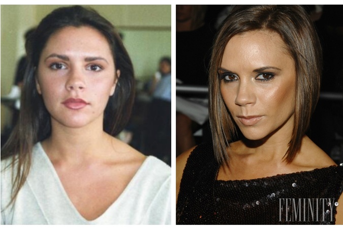 Victoria Beckham bola v minulosti viac bacuľatejšia, než je dnes