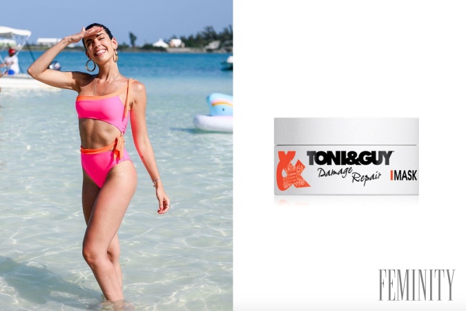 Maska na vlasy TONI&GUY Damage Repair vyhladzuje a zjemňuje povrch i poškodených vlasových vláken